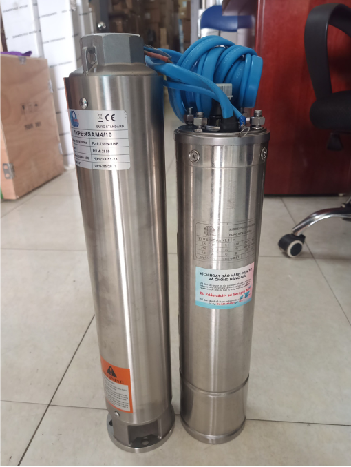 Bơm chìm giếng khoan Veratti Model 6SA45/6– 11kW