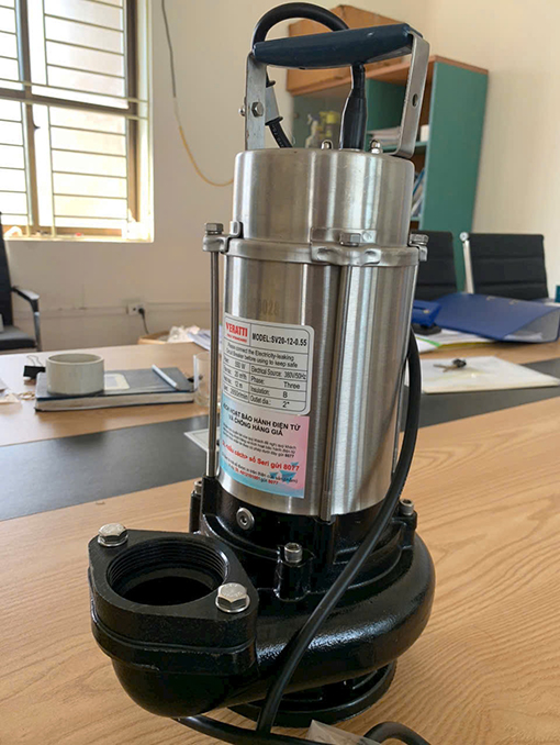 Bơm chìm nước thải Veratti Model SVm20-12-0.55F