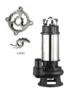 Bơm Chìm Cánh Cắt Rác New