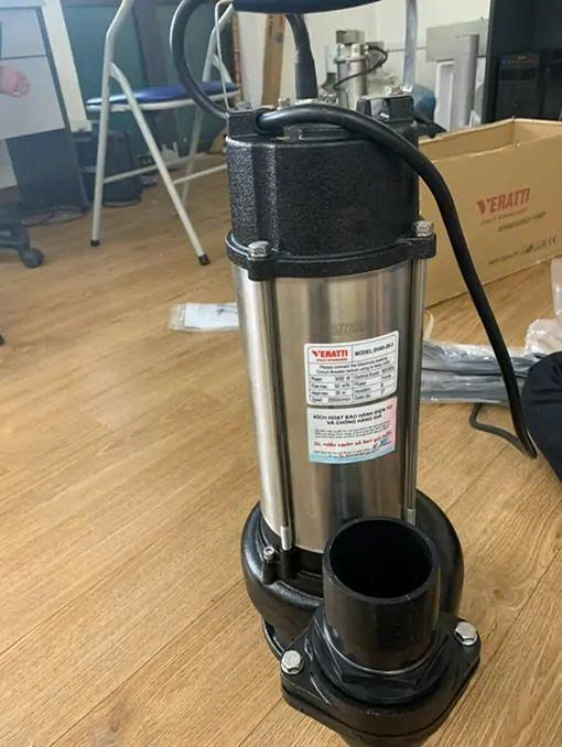 Bơm chìm nước thải Veratti Model SV60-20-3.0